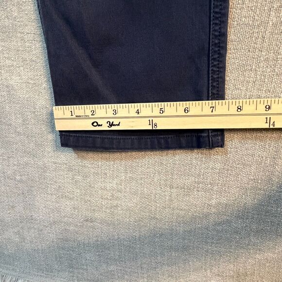 Bonobos Pants Men's 34X32 Blue Straight Corduroy 5 Pocket Slim - Picture 9 of 9